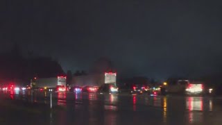 Pursuit crash closed US-30 west of St Helens