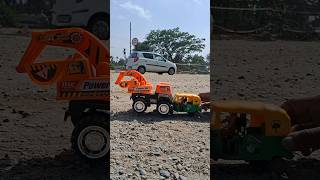 Remote Control Jcb and auto toy Unboxing Revive Short Video #Jcb #toyswala #toyunboxing #viral