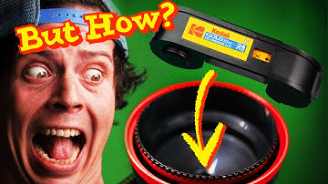 Lo-Fi Analog 🔥 Developing 110 Film (DIY Paterson Reel)