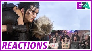 Final Fantasy VII Rebirth Reveal - Easy Allies Reactions