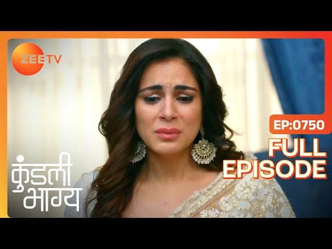 Kundali Bhagya - Full Ep - 750 - Karan, Preeta, Rajveer, Palki, Shaurya 