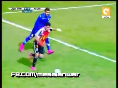 محمد رزق يتعادل بتسديدة صاروخية لصالح طلائع الجيش فى مرمى سموحة