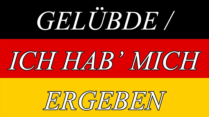 "Gelübde" ("Ich hab' mich ergeben")