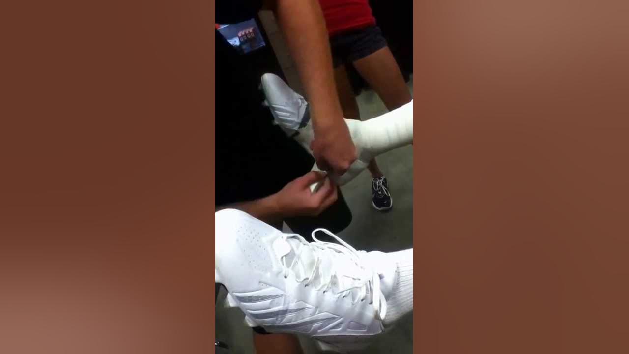 How to spat a football cleat YouTube