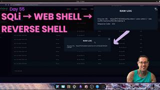 Day 55 of Becoming a SOC Analyst | SQL Injection to Web Shell to Reverse Shell Full Chain Compromise