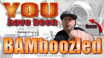 YOU were educated incorrectly! | Classic Volkswagen Front Axle Beam | Bearings or Delrin?