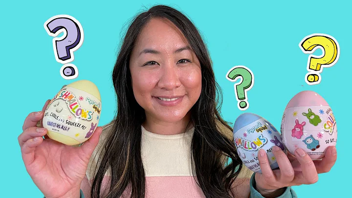 Unboxing 5" Squishmallow Mystery Squad Easter Eggs 2021+ BONUS SURPRISE at the end!!