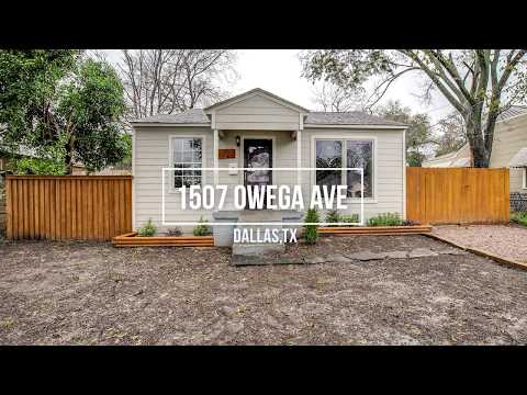 1507 Owega Ave, Dallas, TX home video tour