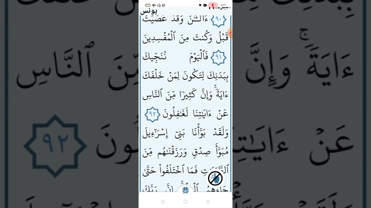 سورة يونس صفحه (٢١٩)