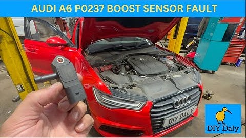 Audi A6 TDI limp mode & P0237 Boost sensor A fault
