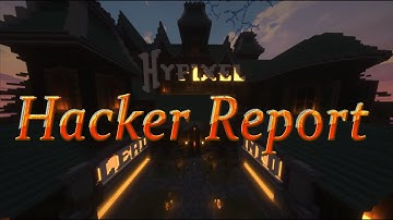 Hypixel Hacker report 1