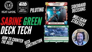 Top 6 Deck in Star Wars Unlimited. Everything you need to know about Sabine Green.