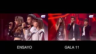 Aitana, Amaia, Agoney - Lucha De Gigantes (Ensayo / Gala 11) OT 2017