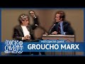 Groucho Marx's Side-Splitting Coal Miner Encounter: A Brush with Danger | The Dick Cavett Show