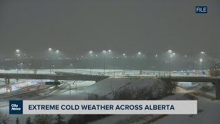 Extreme Cold Weather Warning Across Alberta