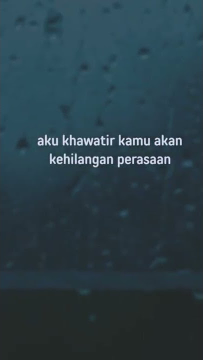 afraid to lose ..