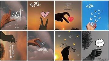 Creative snapchat streak ideas || crazy snapchat streaks || hand snap Idea for snapchat 