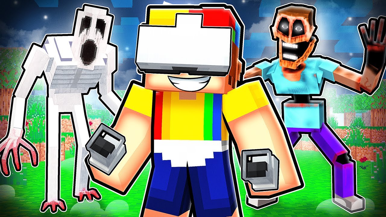 We Played SCARY VR In Minecraft!