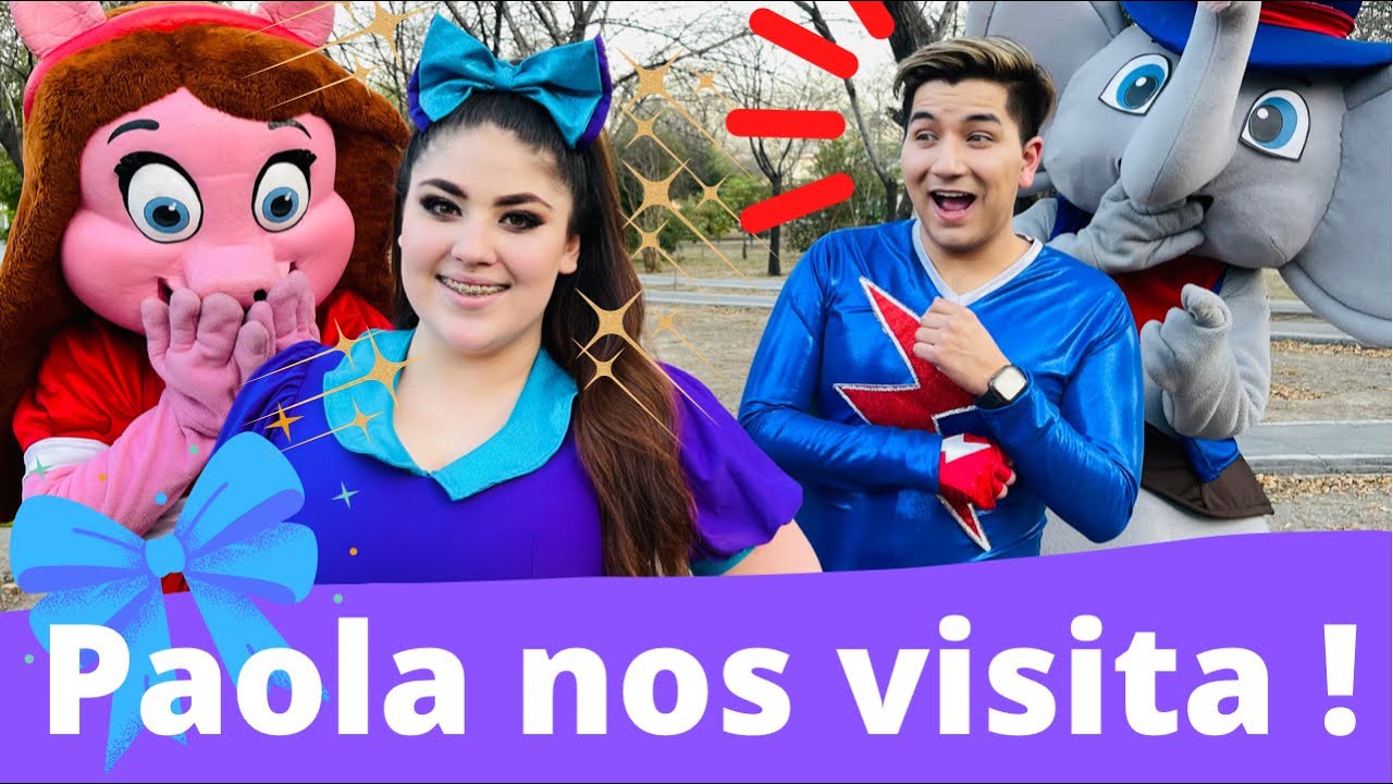 Paola nos visita! - Megafantastico Tv