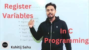 Register Variable in C Programming | Register Storage Class in C