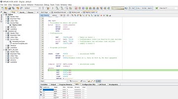 compilacion en proteus PIC16f84A