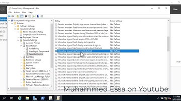 24   Microsoft  Windows Server 2019 | inactivity limit