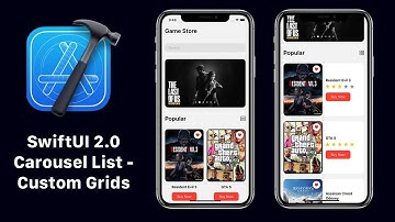 SwiftUI 2.0 Carousel List - Custom Grids And Animations - Xcode 12 - SwiftUI 2.0 Tutorials