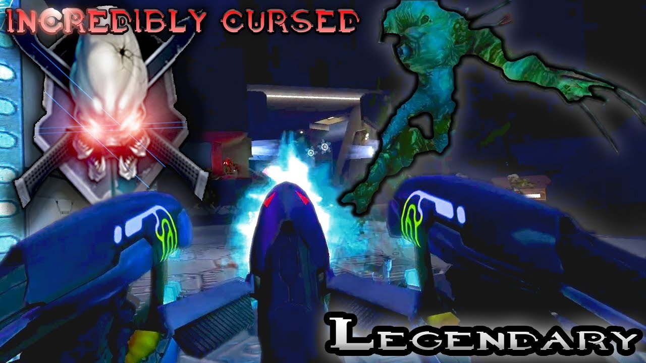 The LIBRARY on CURSED HALO on LEGENDARY!! - YouTube