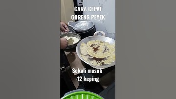 Thumbnail of CARA CEPAT GORENG PEYEK