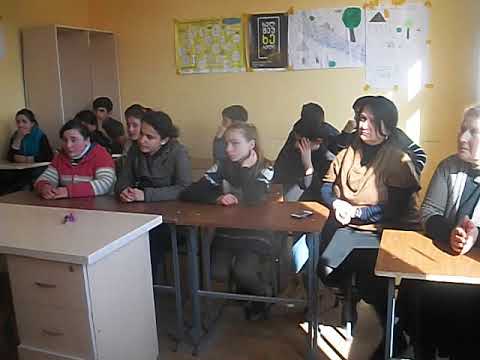 ეკო კლუბის წევრების შეხვედრა სოფლის ექიმთან