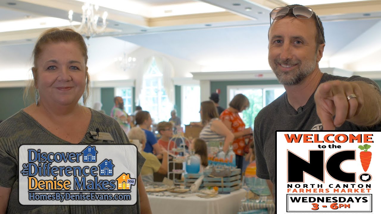 Out and About at the North Canton Farmers Market, hosted by Denise