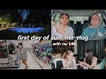 first day of summer vlog
