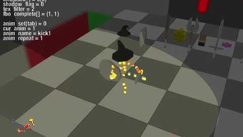 OpenGL game engine