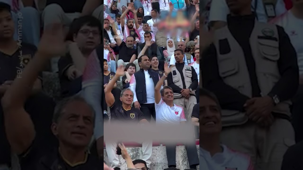 Jordan fans enjoy World Cup debut in Roman amphitheatre | AJ #shorts