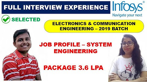 Infosys System Engineer Interview Experience | TH + HR Round Interview Questions