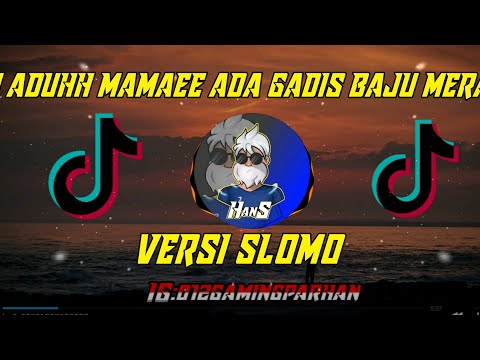 DJ ADUH MAMAEE ADA GADIS BAJU MERAH | VERSI SLOMO