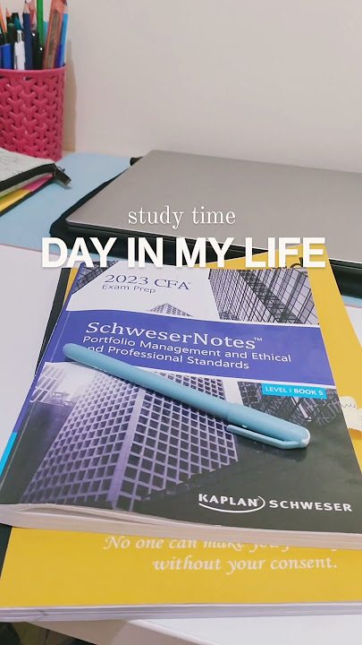 study-at-home day #cfa #studymotivation