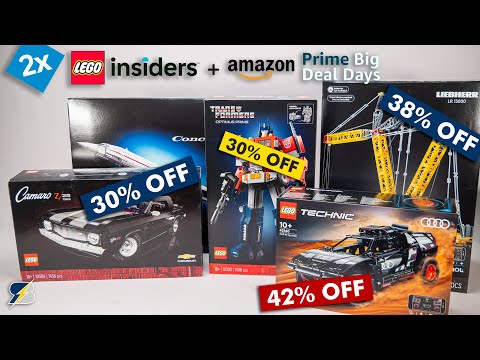 LEGO 2x Insiders points, gifts & sales + Amazon Prime Day LEGO deals!