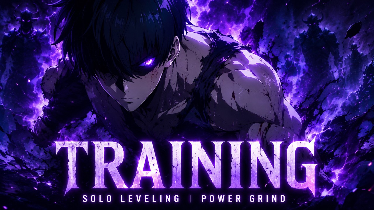 ウエイトトレーニング Song Jinwook MONARCH'S TRAINING | Jinwoo's Power Grind (Solo Leveling Workout