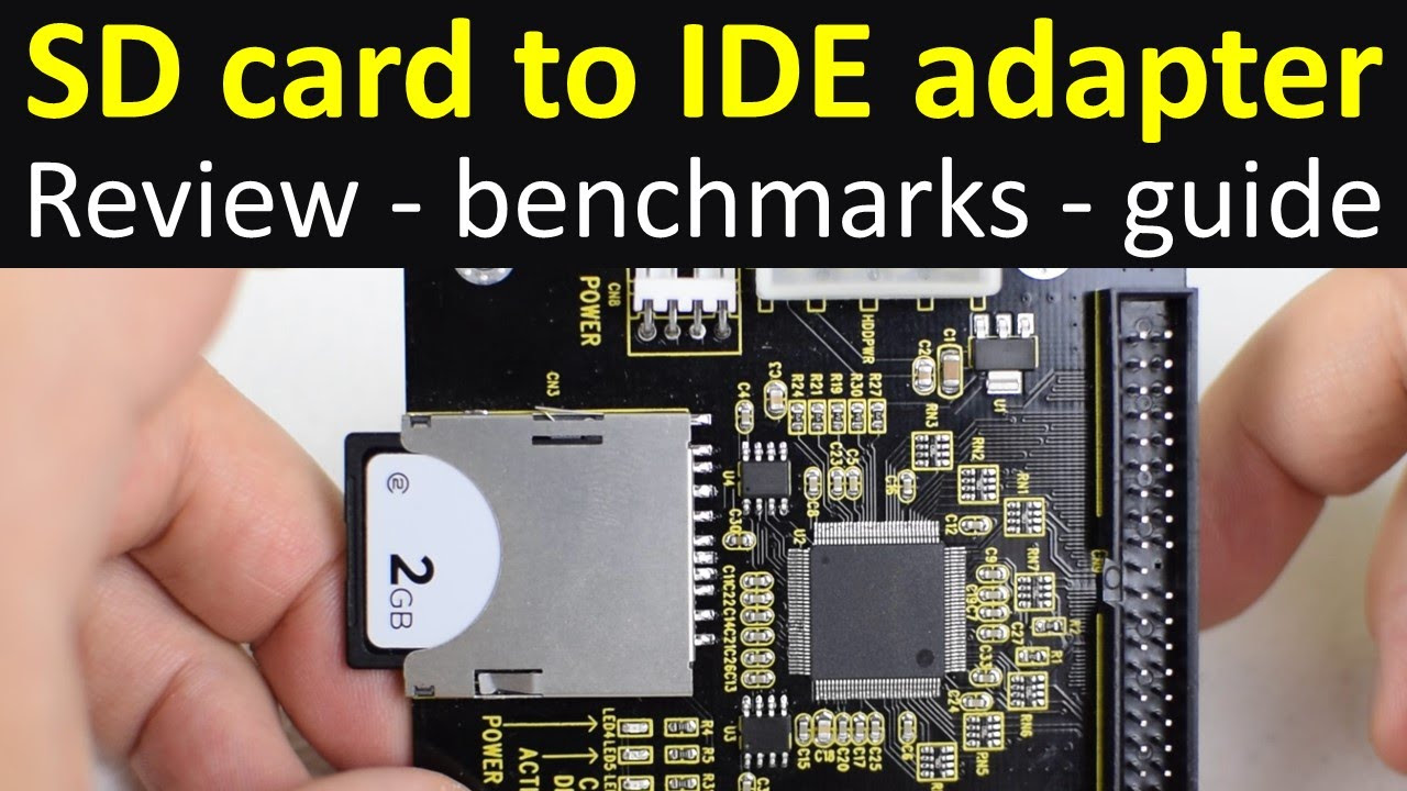  Update  IDE 어댑터에 대한 SD 메모리 카드 검토 벤치 마크 가이드