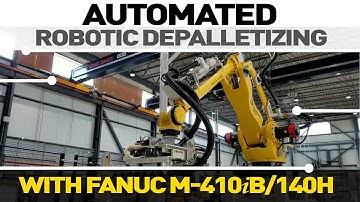 Automated Robotic Depalletizing , courtesy of Premier Tech