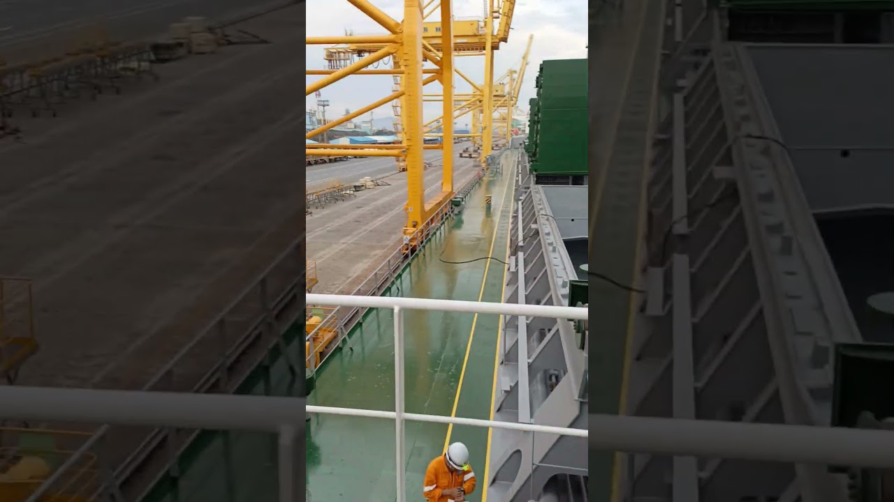 welcome first port loading korea