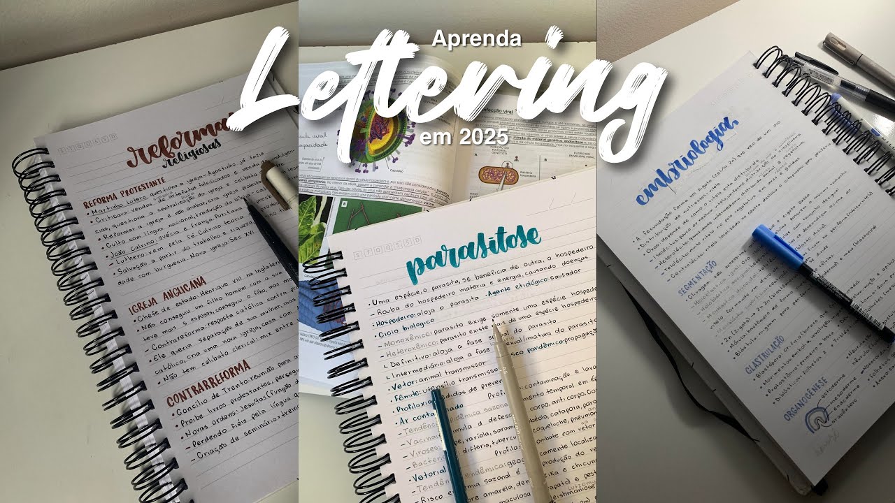 COMO FAZER LETTERING DO ZERO EM 2026