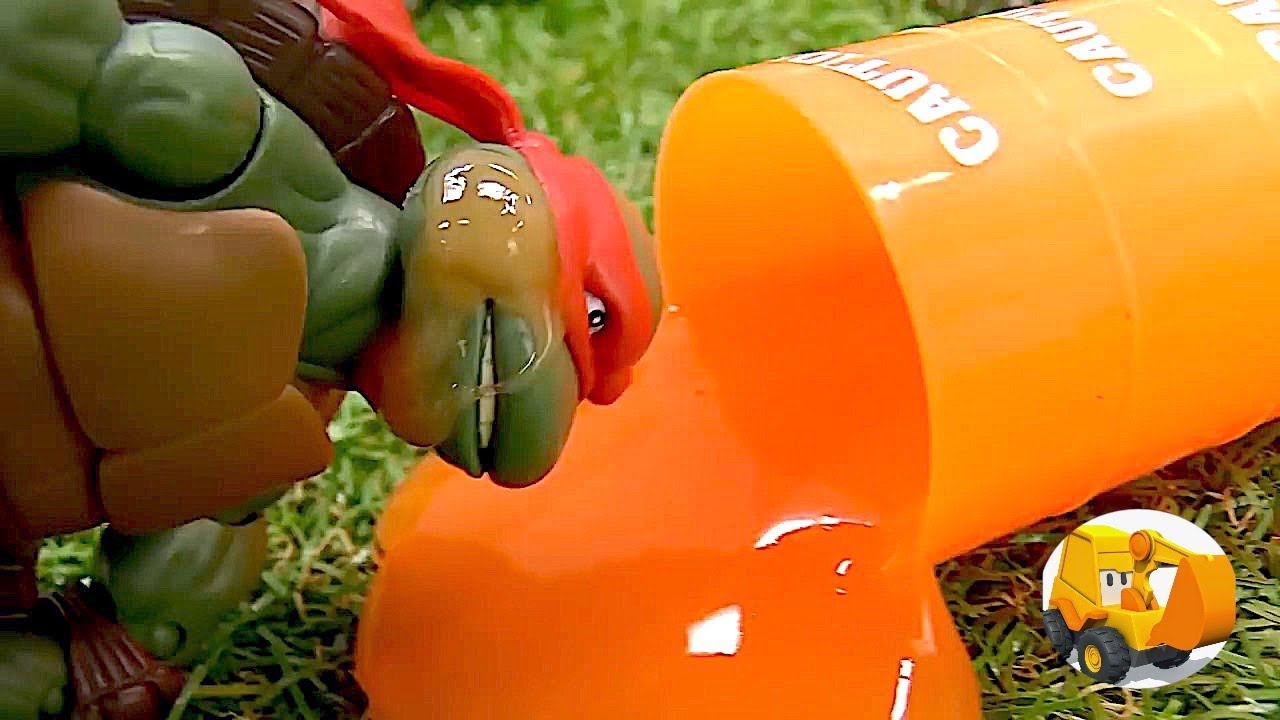 Videos para niños - Bepop se convierte en Tortuga Ninja