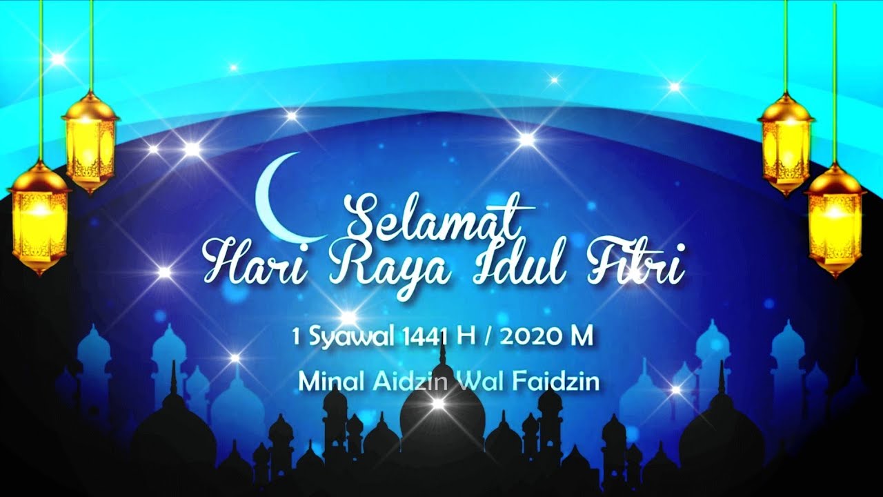 Gambar kata ucapan hari raya idul fitri