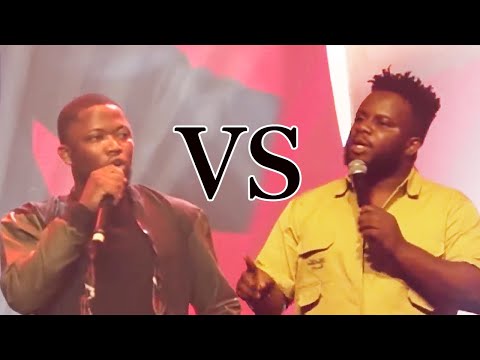 COMEDY BATTLE; COMEDIAN SABINUS VS BRAINJOTTER LIVE ON STAGE