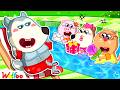 NEW: Muscle Wolfoo Gets a FAN CLUB at the Swimming Pool?! Summer Fun with Friends | Wolfoo Channel
