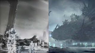 Demon's Souls vs Remake - Prologue Cinematic side by side comparison