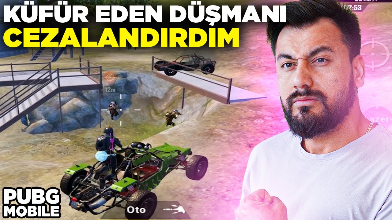 DÜŞMAN BANA KÜFÜR ETTİ 😡 ONU 2 DEFA CEZALANDIRDIM / PUBG MOBILE ONEMAN SQUAD