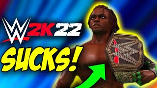 2K LIED TO US ABOUT WWE 2K22...